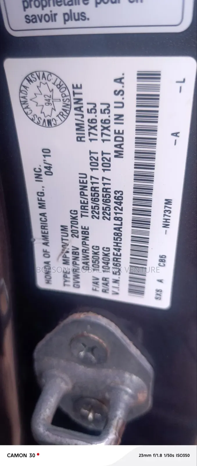 Honda CR-V 2010 Gray