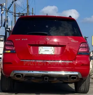 Mercedes-Benz GLK-Class 350 4MATIC 2010 Red