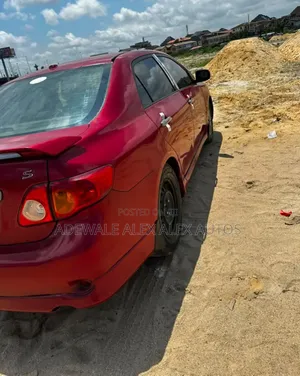 Toyota Corolla 2008 Burgundy