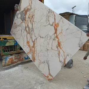 Marble for Steps and Kitchen Cabinets