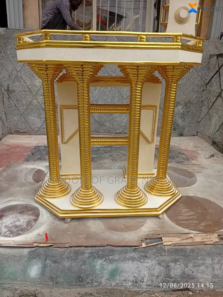 Four Pillars Modern Pulpit