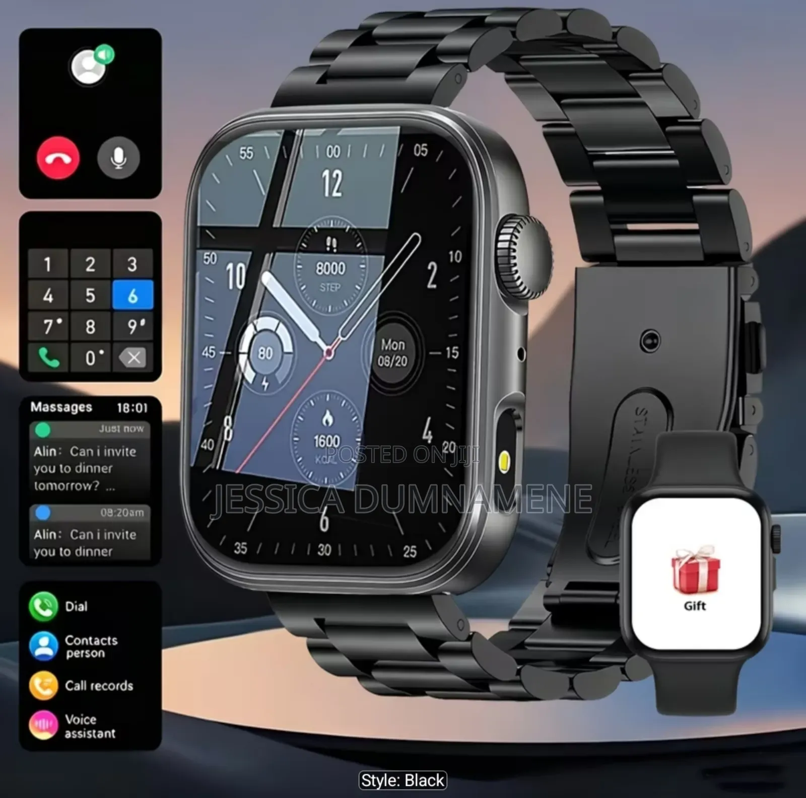 Smartwatch With Flashlight