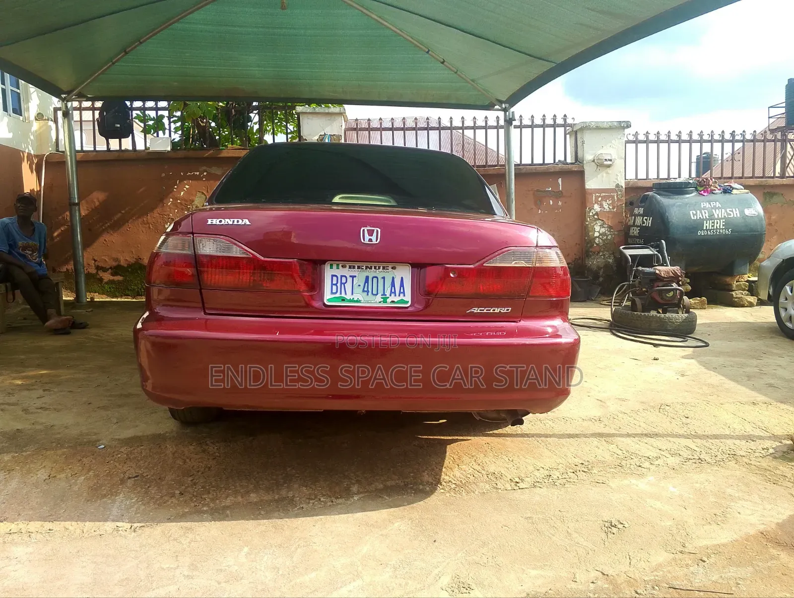 Honda Accord 2001 Red