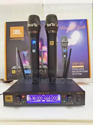 JBL VM150 Dual UHF Wireless Microphone System
