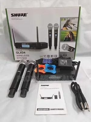 Shure GLXD4 Digital Wireless Microphone System