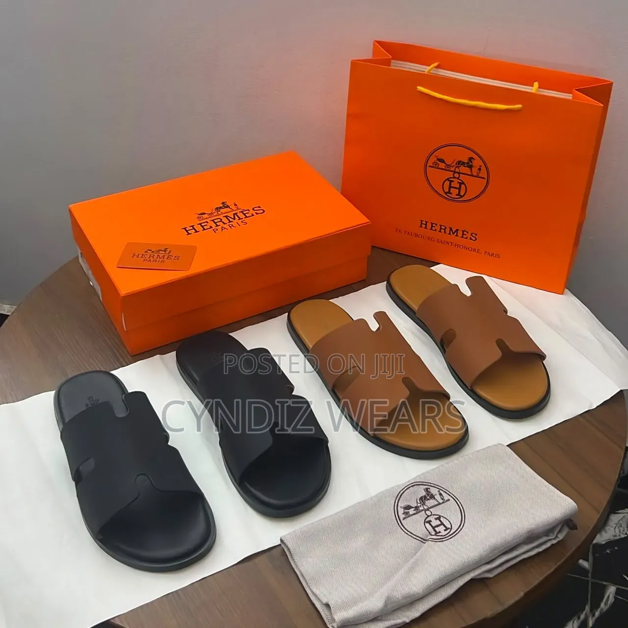 Hermes Slippers