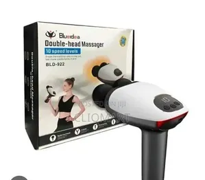 Blueidea Double Head Massager – Deep Tissue Percussion Massage Gun