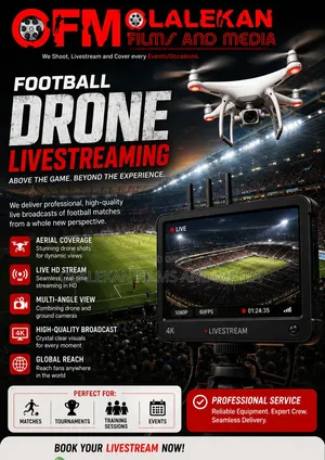 Football Drone Livestreaming