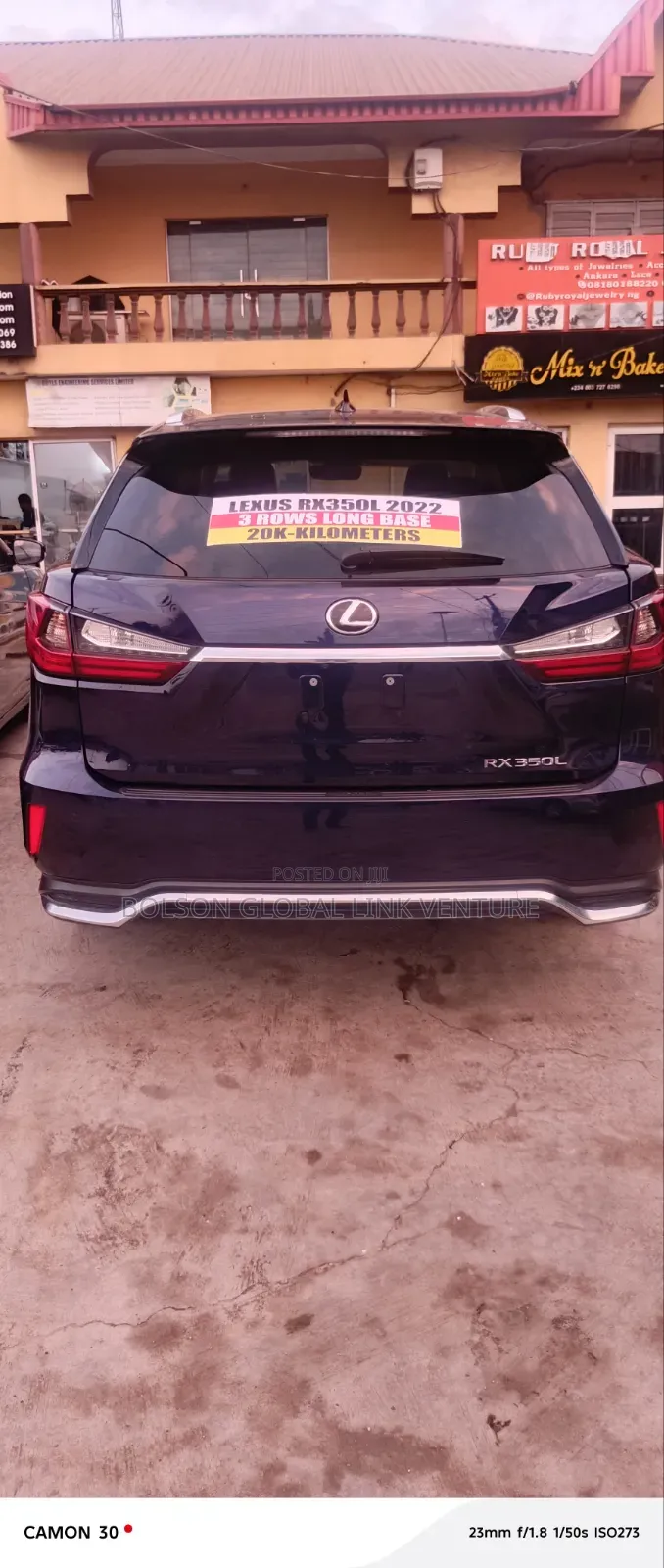 Lexus RX 2022 Blue