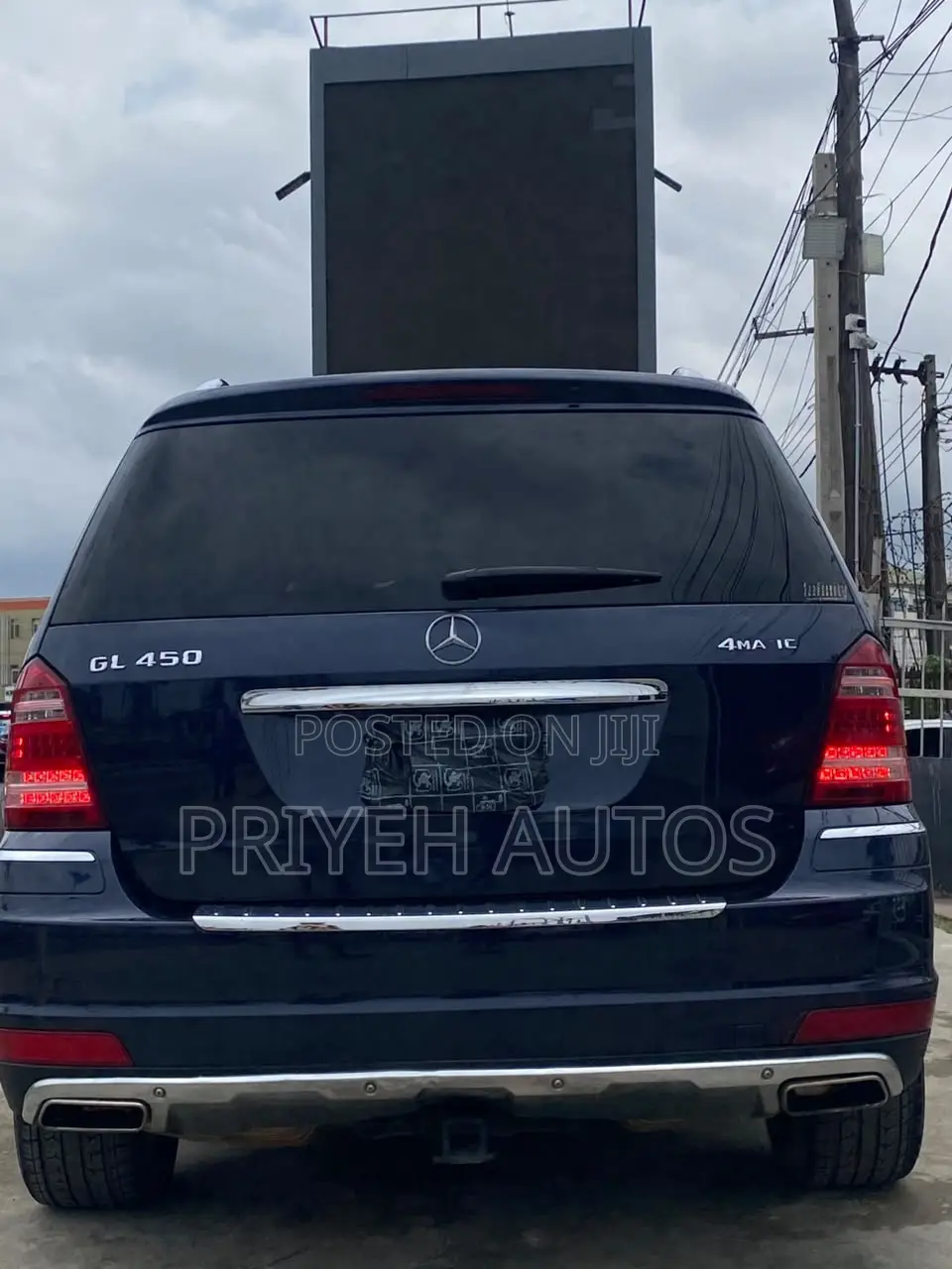 Mercedes-Benz GL-Class GL 450 2010 Black