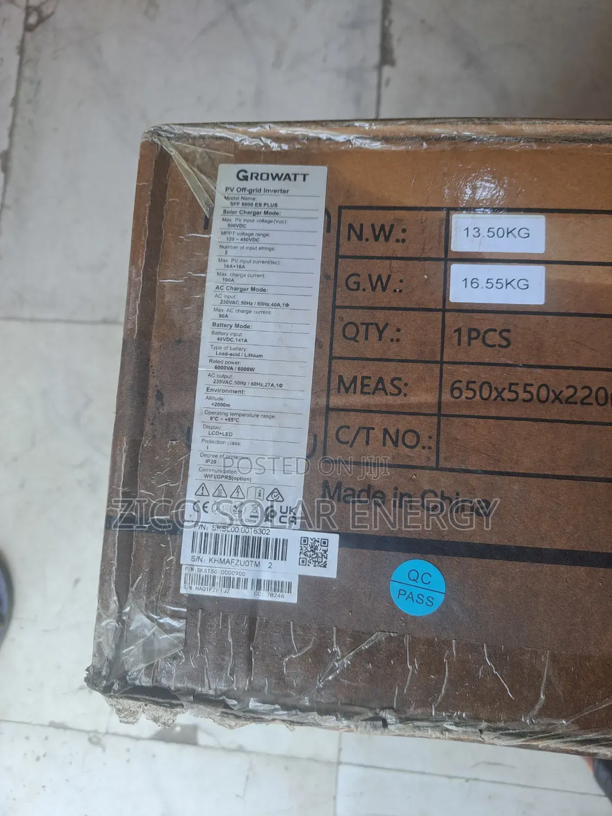 Growatt 5kwh Lithium Battery