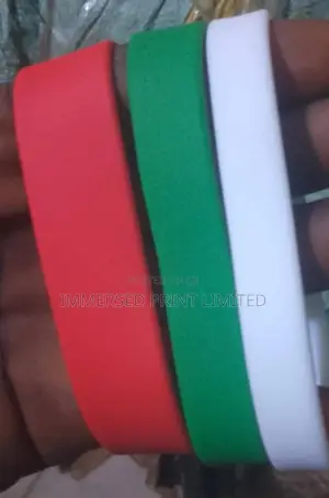 Plain Slicone Wrist Band