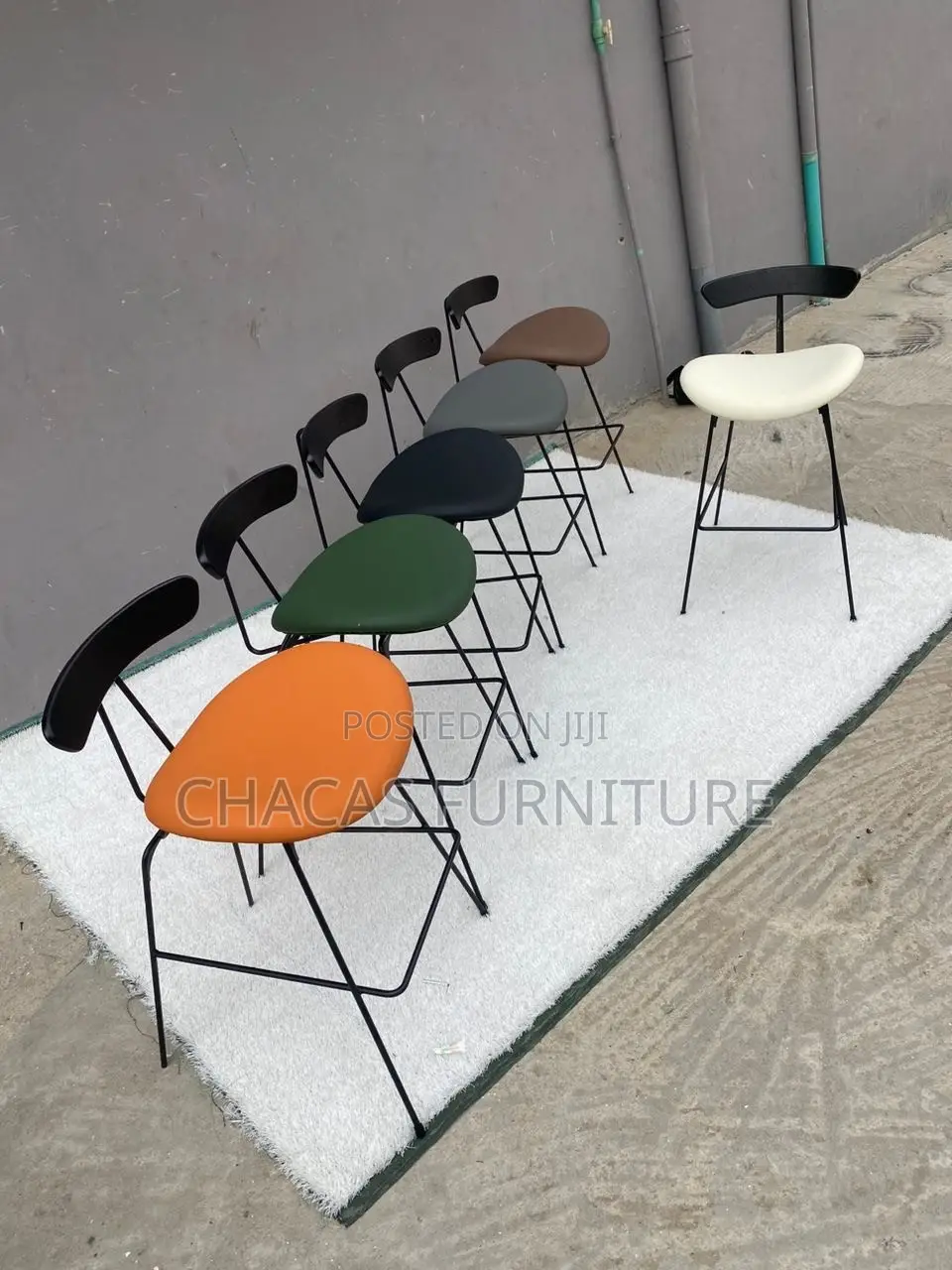 Premium Luxury Industrial Bar Stools