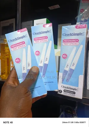 The Clear & Simple Pregnancy Test Stick 2sticks