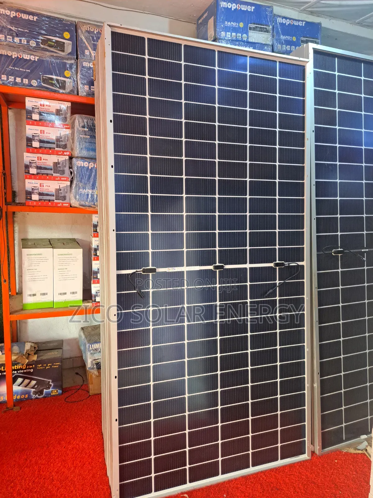 650w Mono Crystalline Panel