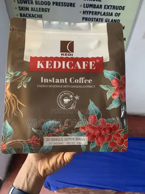 Kedi Ginseng Coffee Tea for Energy. Does Not Contain Caffeine ❌