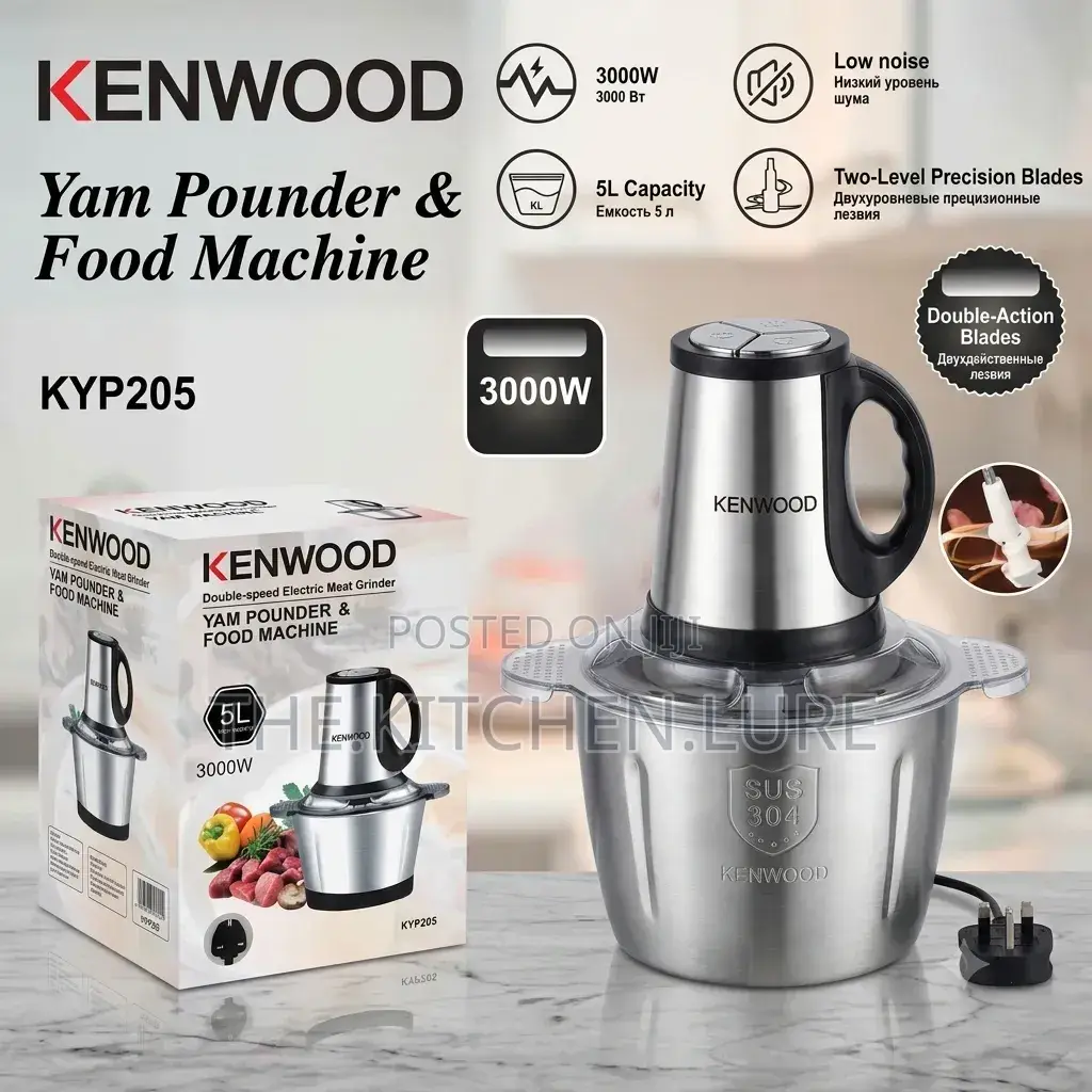Kenwood 5L Food Processor Yam Pounder
