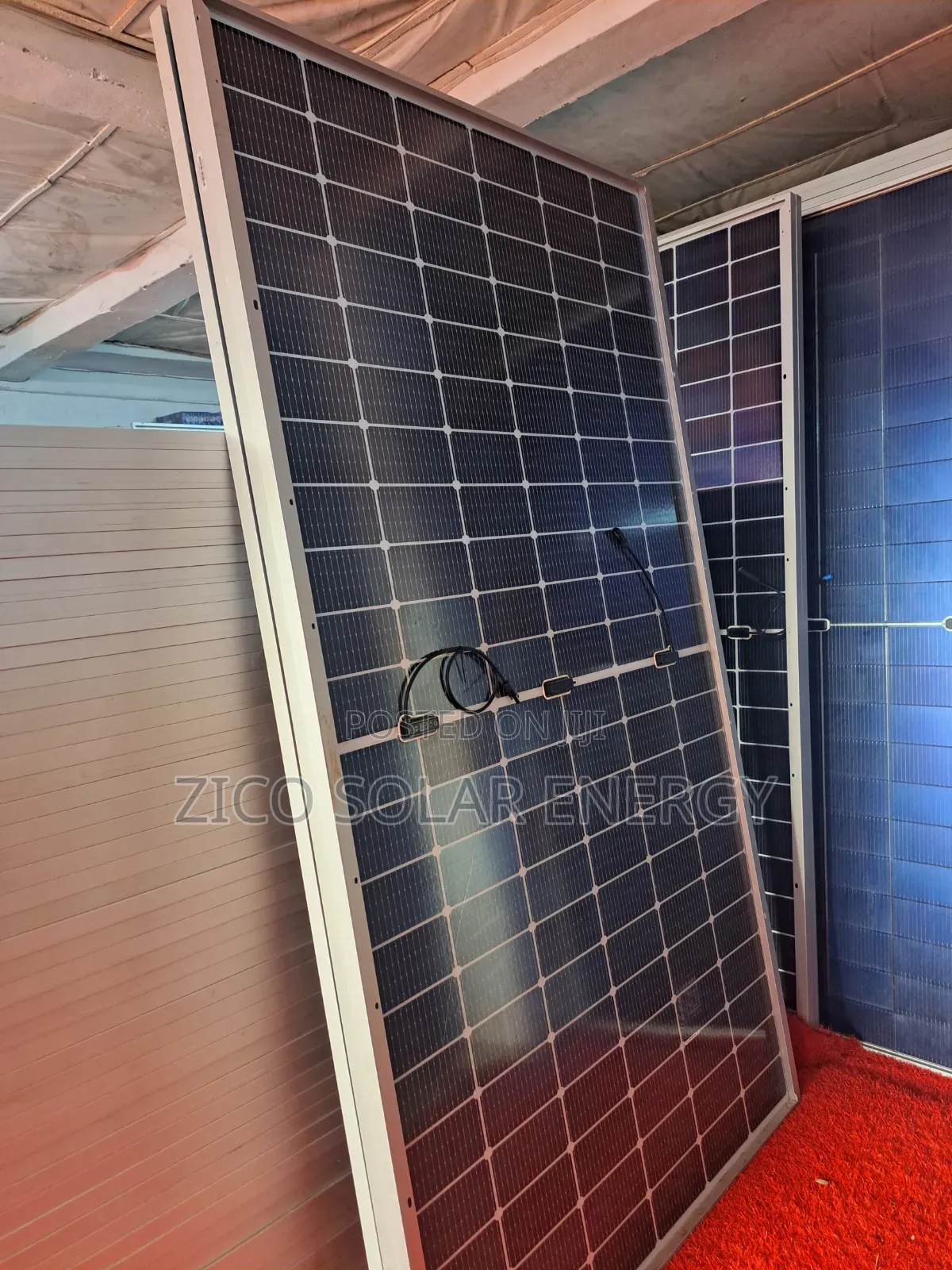 650w Mono Crystalline Panel