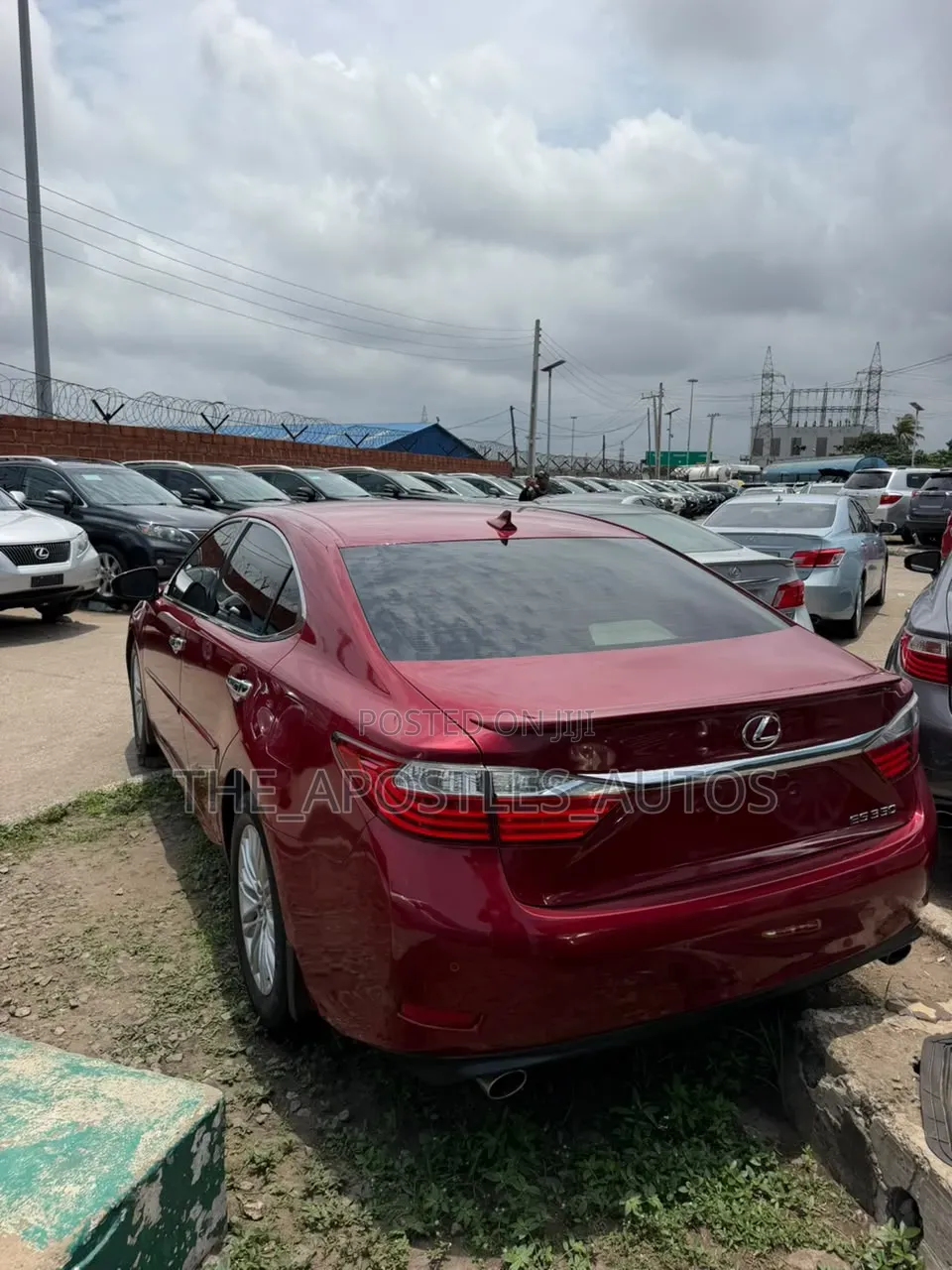 Lexus ES 2015 Red