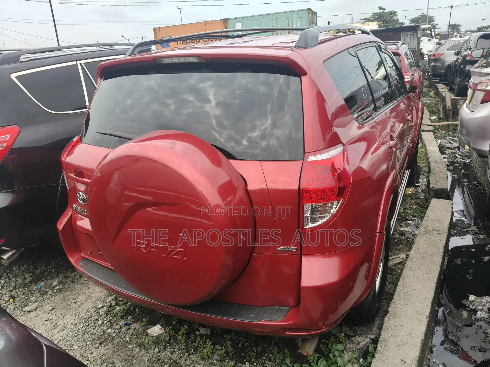 Toyota RAV4 2008 Red