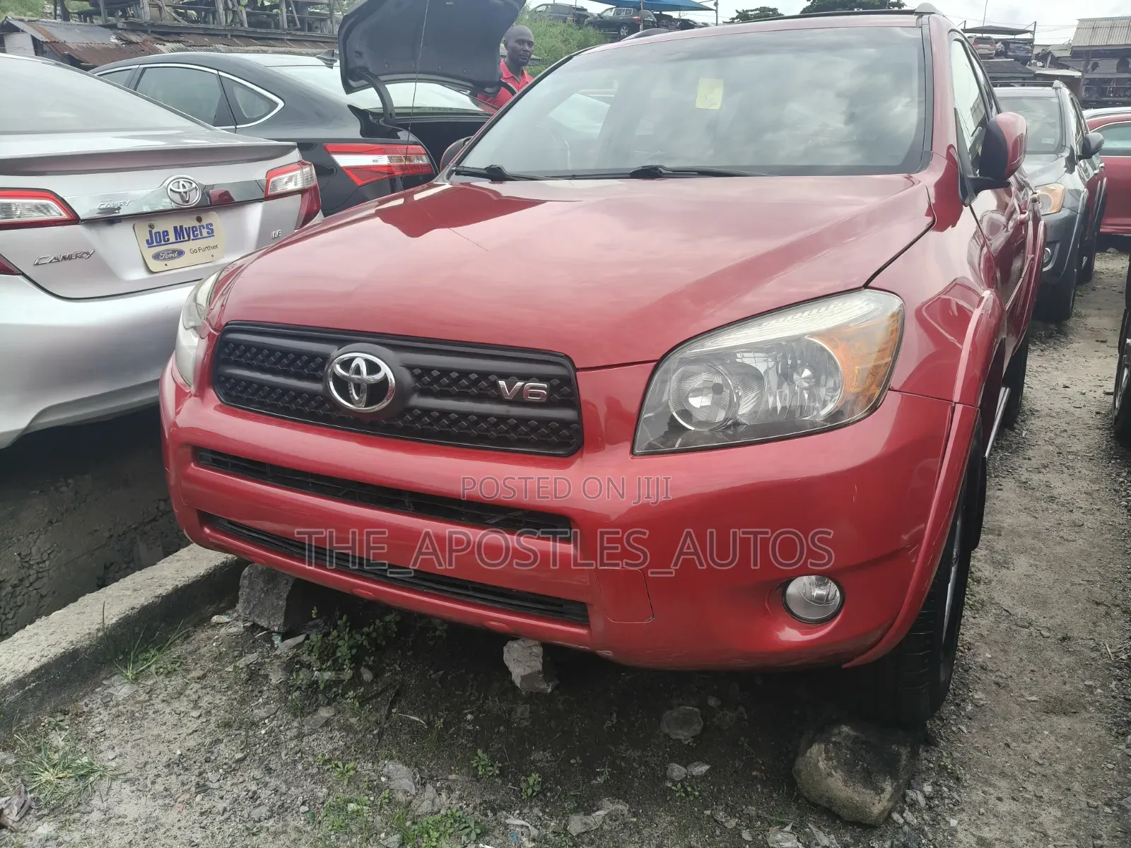 Toyota RAV4 2008 Red