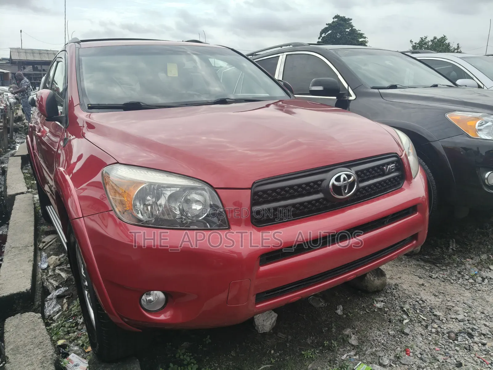 Toyota RAV4 2008 Red