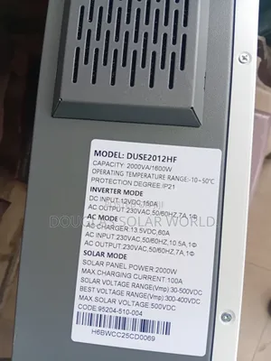 Durasol  2kva Hybrid Inverter 12v