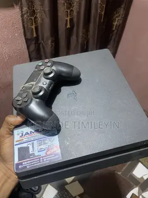 PS4 Slim With Fc26, Gta 5, Mortal Kombat, God of War, Call of Duty