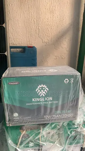 Original Car Battery 75ah Is Available