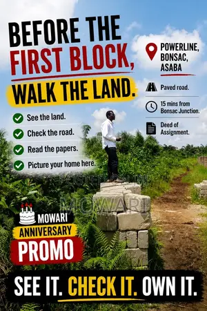 Before the First Block, Walk the Land.