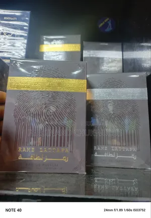 Ramz Lattafa Silver & Gold Lattafa Perfumes