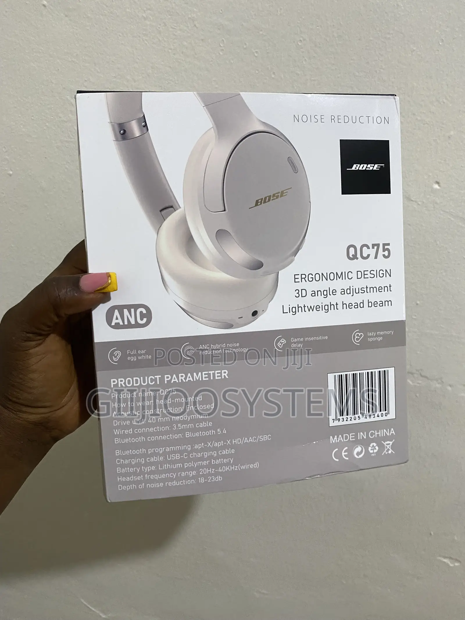 QC75 Noise Reduction Headset