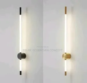TV Console Wall Bracket Lamp Light Available Gold and Black Body
