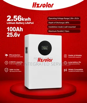 2.56KWH 24V Hybrid Lithium Battery