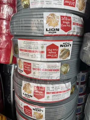 1mm X 2 Core Lion Wire Flat Cable (Full 100m Roll) – Pure Coppe