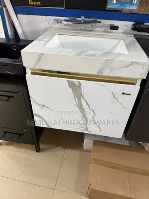 Wall Mounted Cabinet Basin With Design