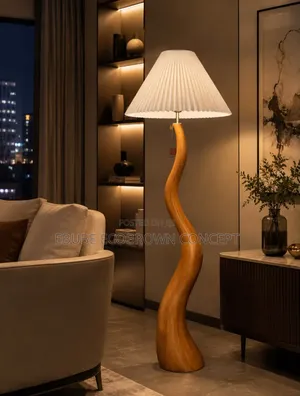 Latest Design Luxury Wooden Floor Lamp Light for Modern Homes Interior