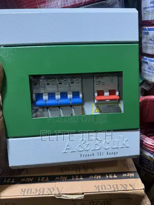 A&B D4 SPN Single Phase Distribution Board (UK Standard)