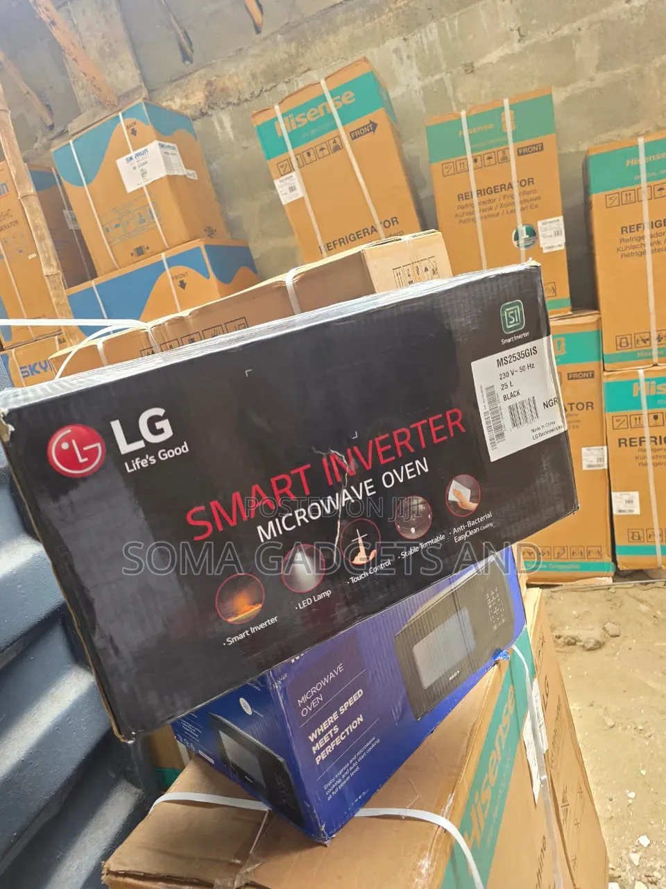 LG,smart Inverter Microwave,25 Litres