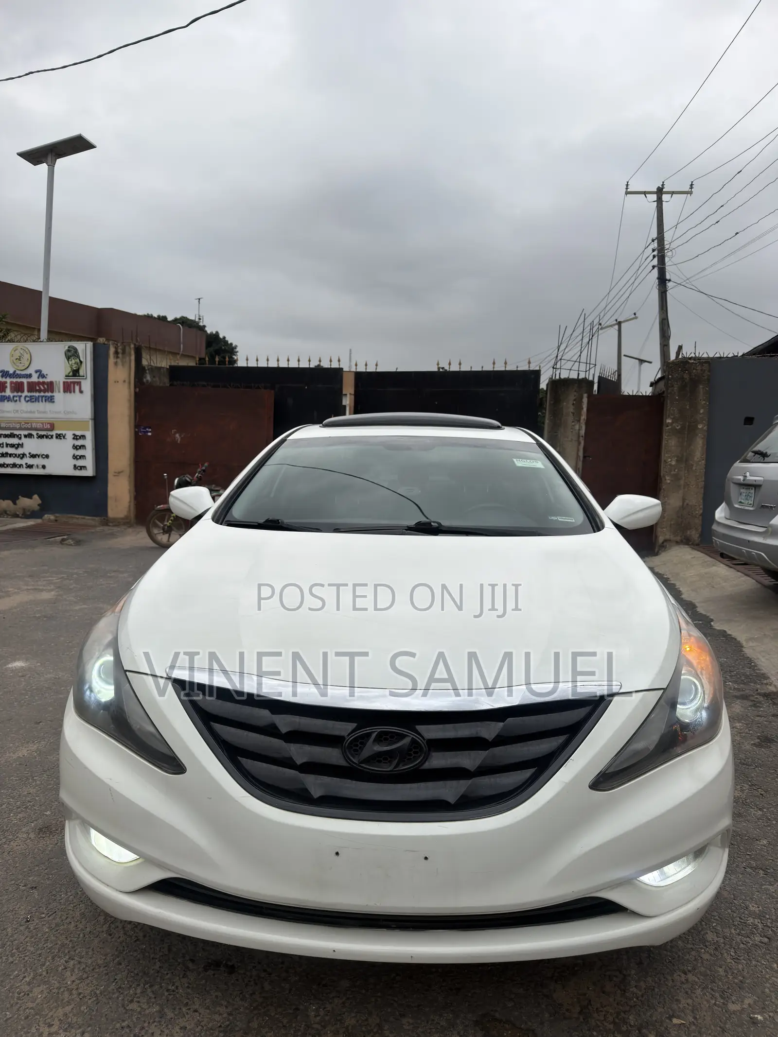 Hyundai Sonata 2012 White