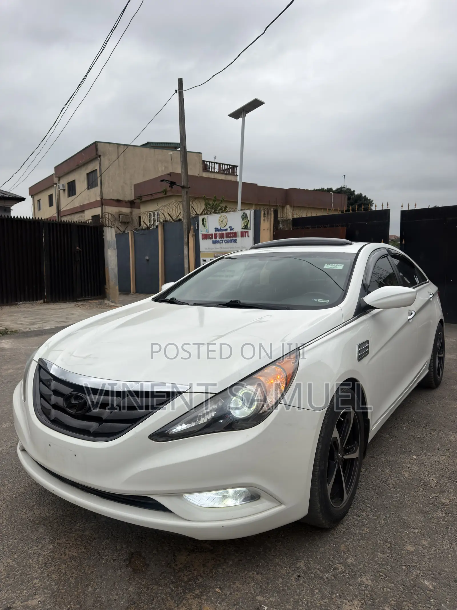 Hyundai Sonata 2012 White