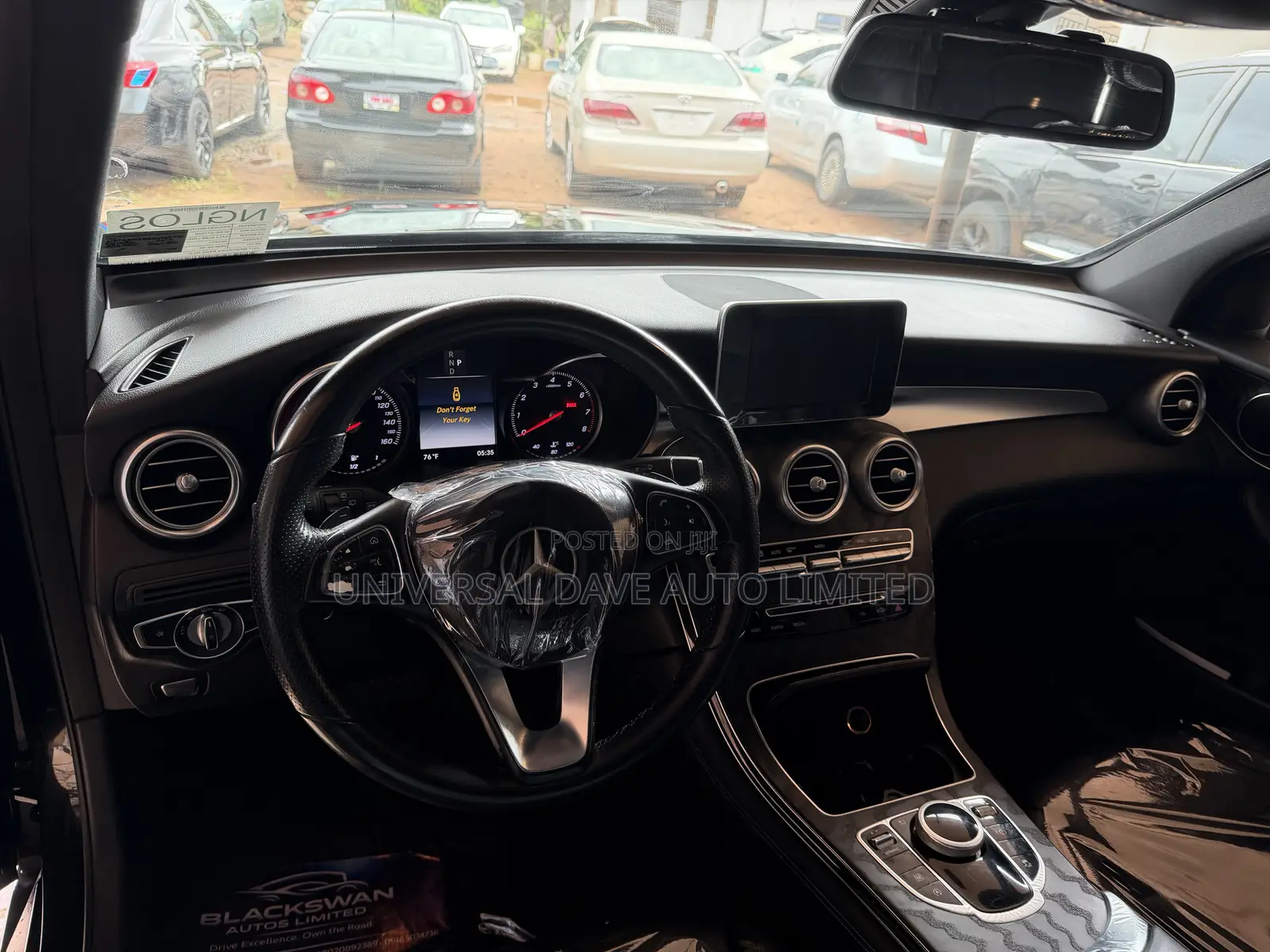 Mercedes-Benz GLC-Class 2017 Black