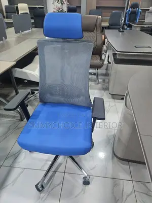 Ergonomic Office Swivel Mesh Chair  With Headrest