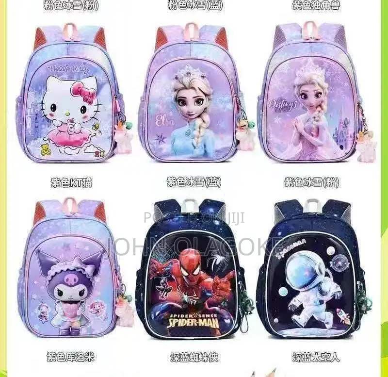 Poka Kiddes Character Bag Spiderman