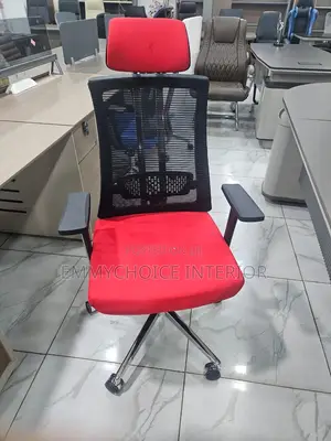 Ergonomic Office Swivel Mesh Chair With Headrest