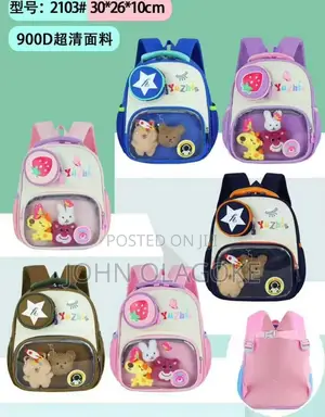 Toddlers Teddy Padded Kiddies Bag