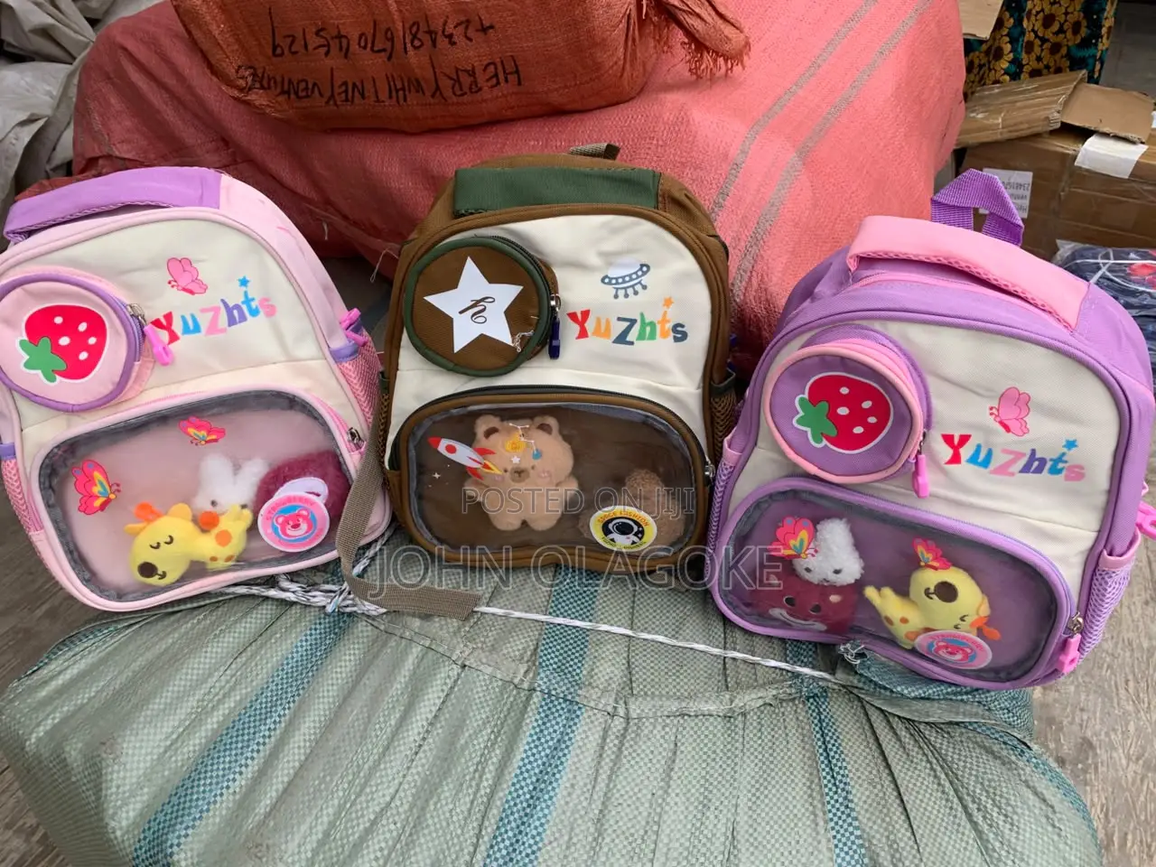 Toddlers Teddy Padded Kiddies Bag