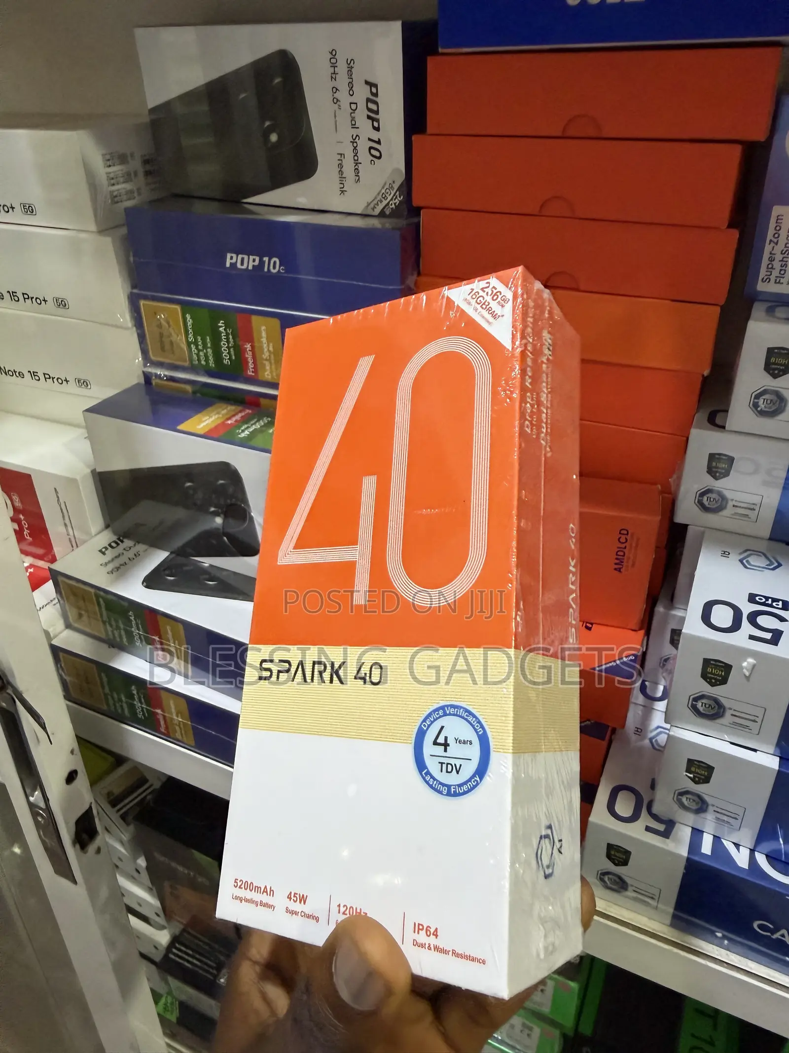 New Tecno Spark 40 256 GB