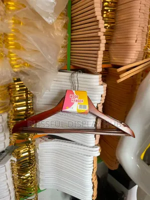 Dark Gold Wooden Hanger