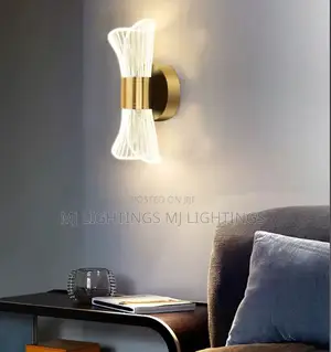 Acrylic Wall Sconce,  Led Wall Lamp With 3 Color Temperature